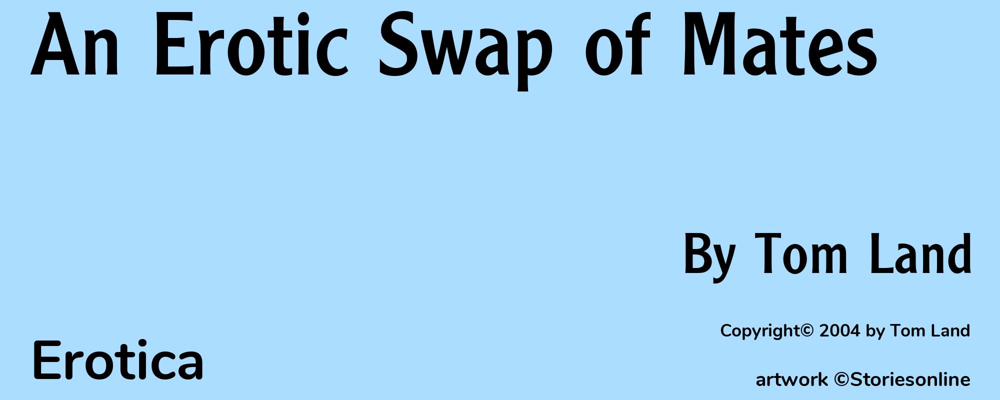 An Erotic Swap of Mates - Cover