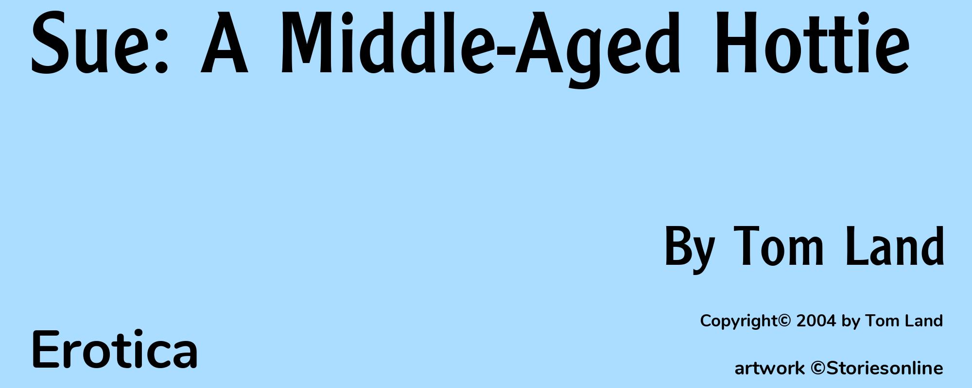 Sue: A Middle-Aged Hottie - Cover