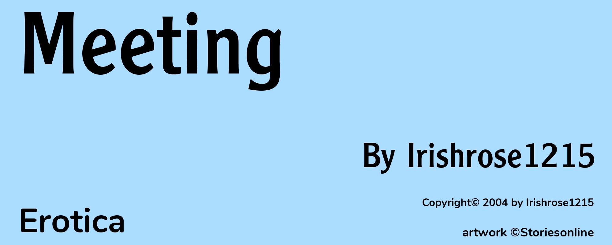 Meeting - Cover