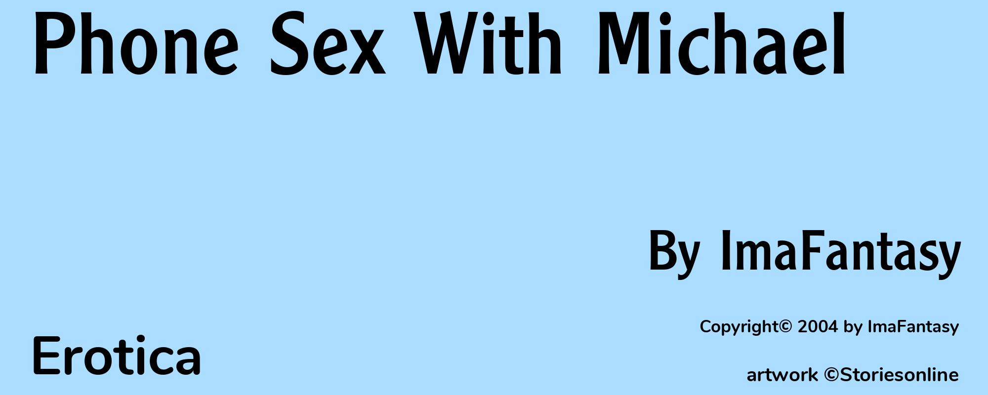 Phone Sex With Michael - Cover