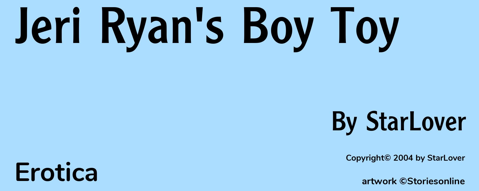 Jeri Ryan's Boy Toy - Cover