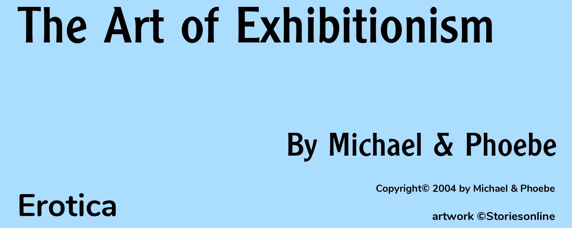 The Art of Exhibitionism - Cover