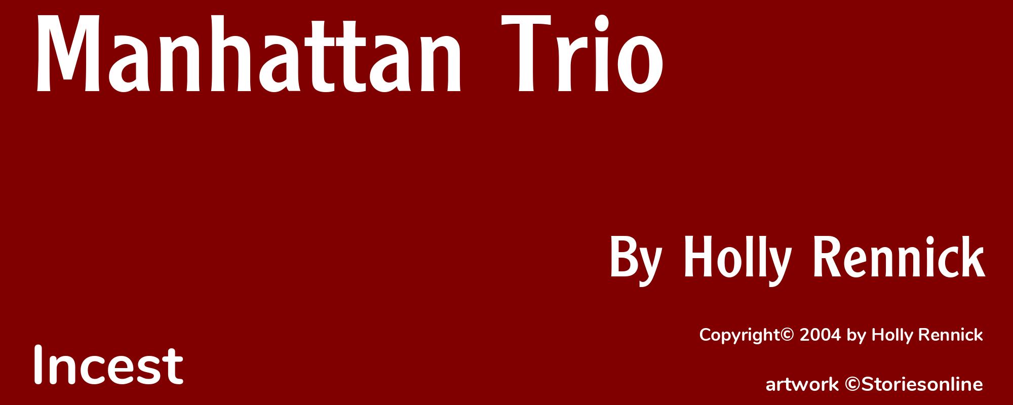 Manhattan Trio - Cover