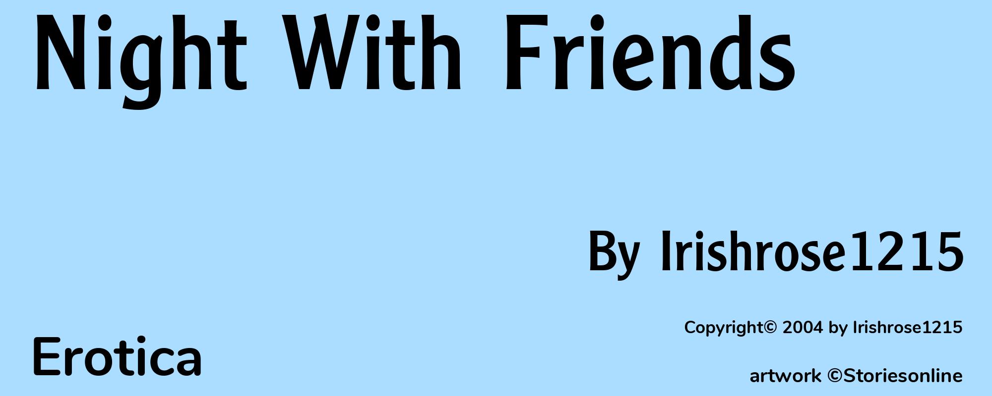 Night With Friends - Cover