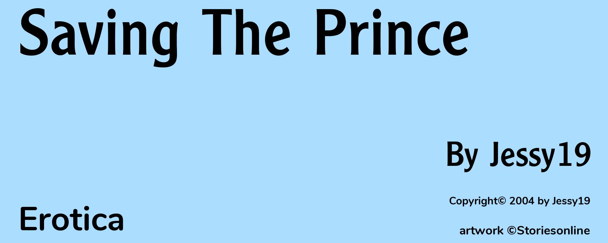 Saving The Prince - Cover