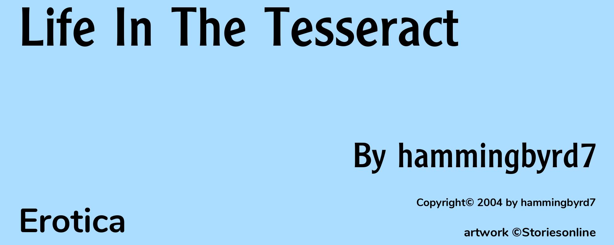 Life In The Tesseract - Cover