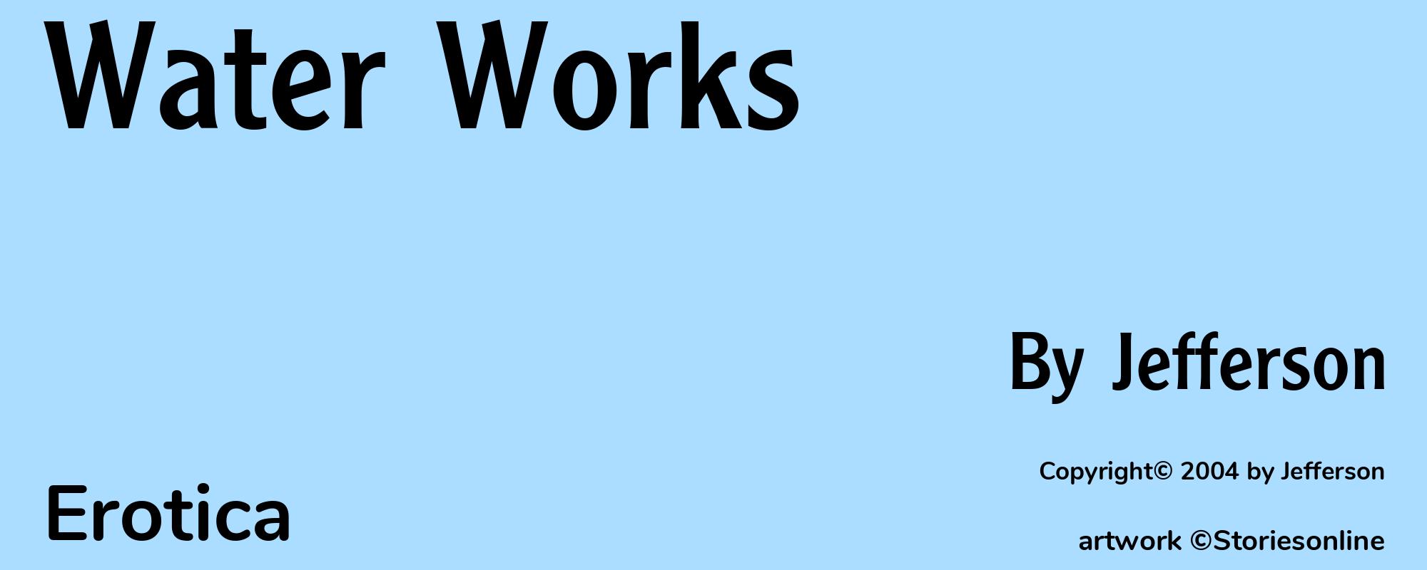 Water Works - Cover