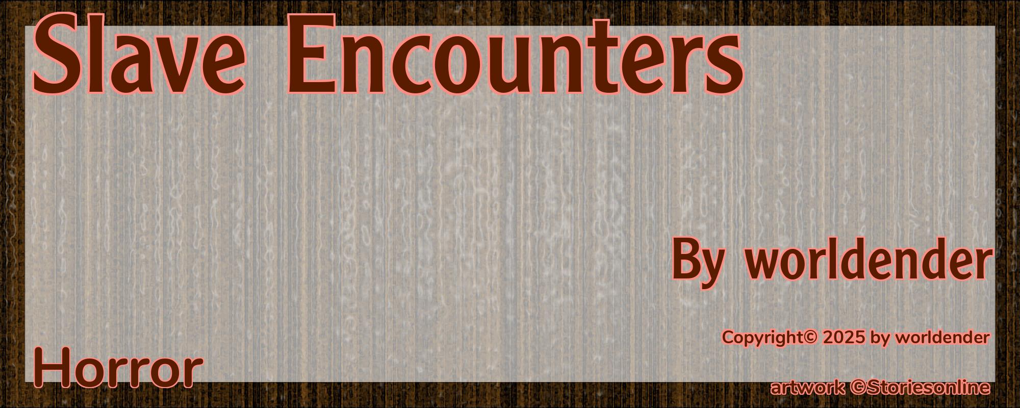 Slave Encounters - Cover