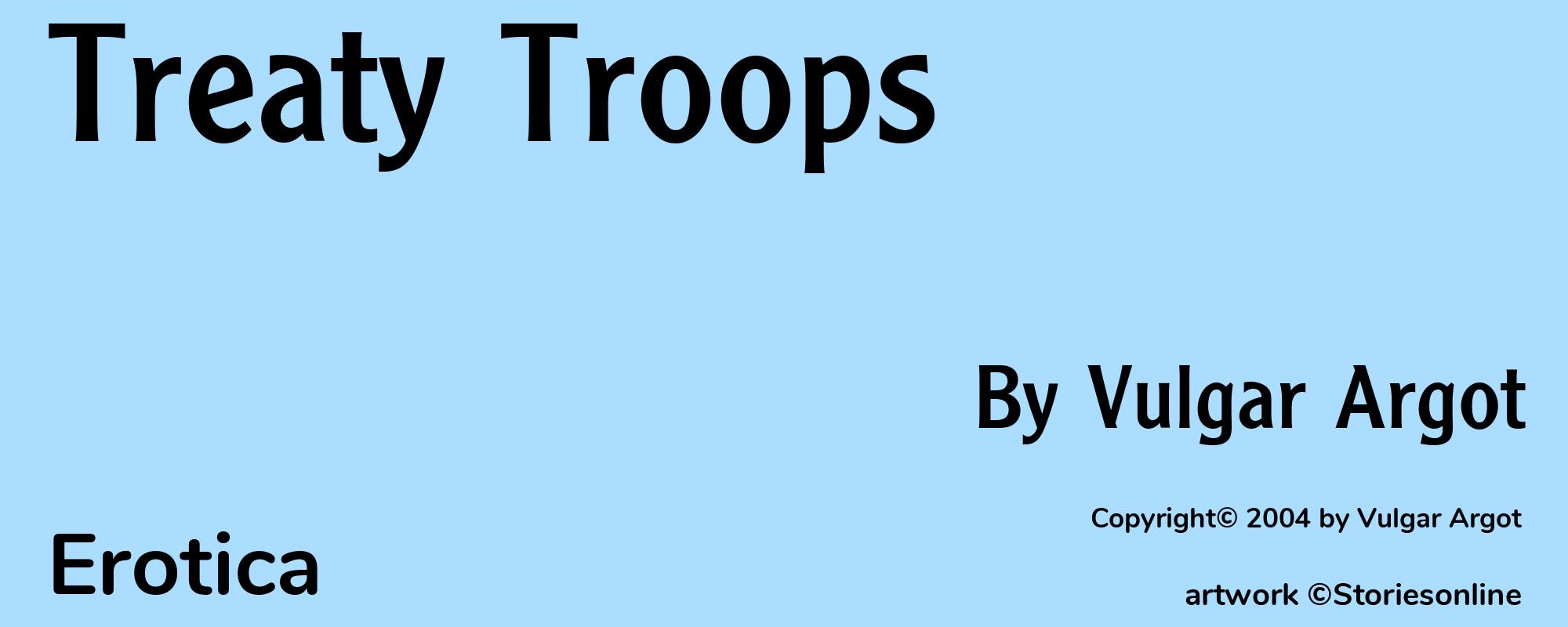 Treaty Troops - Cover