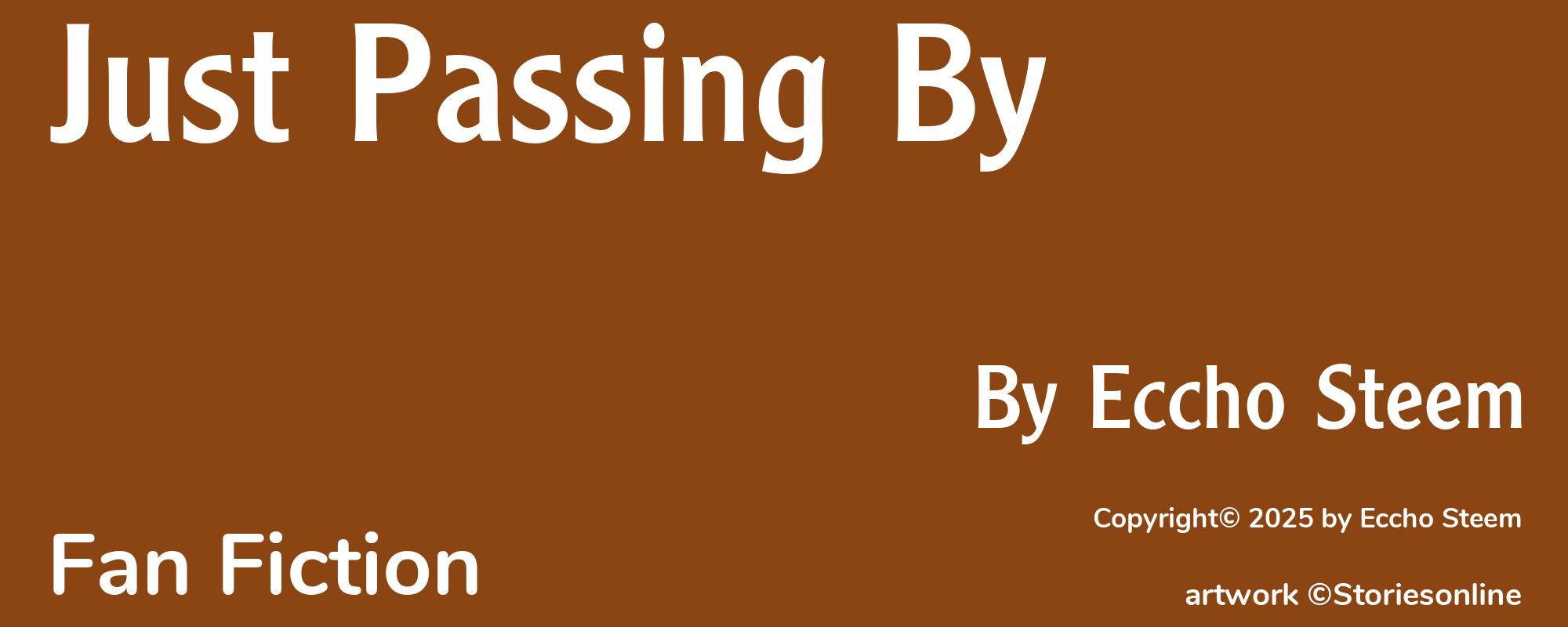 Just Passing By - Cover