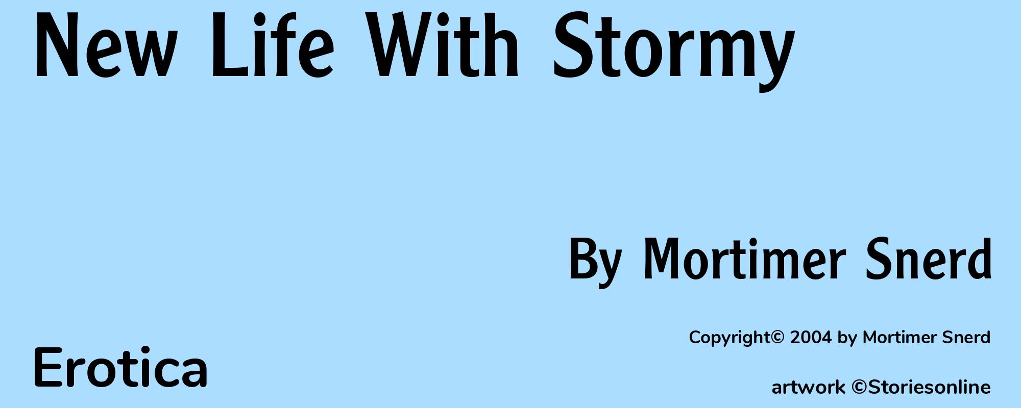 New Life With Stormy - Cover