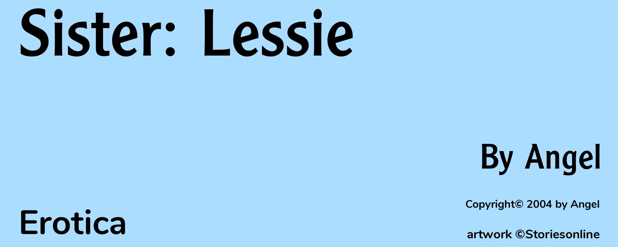 Sister: Lessie - Cover