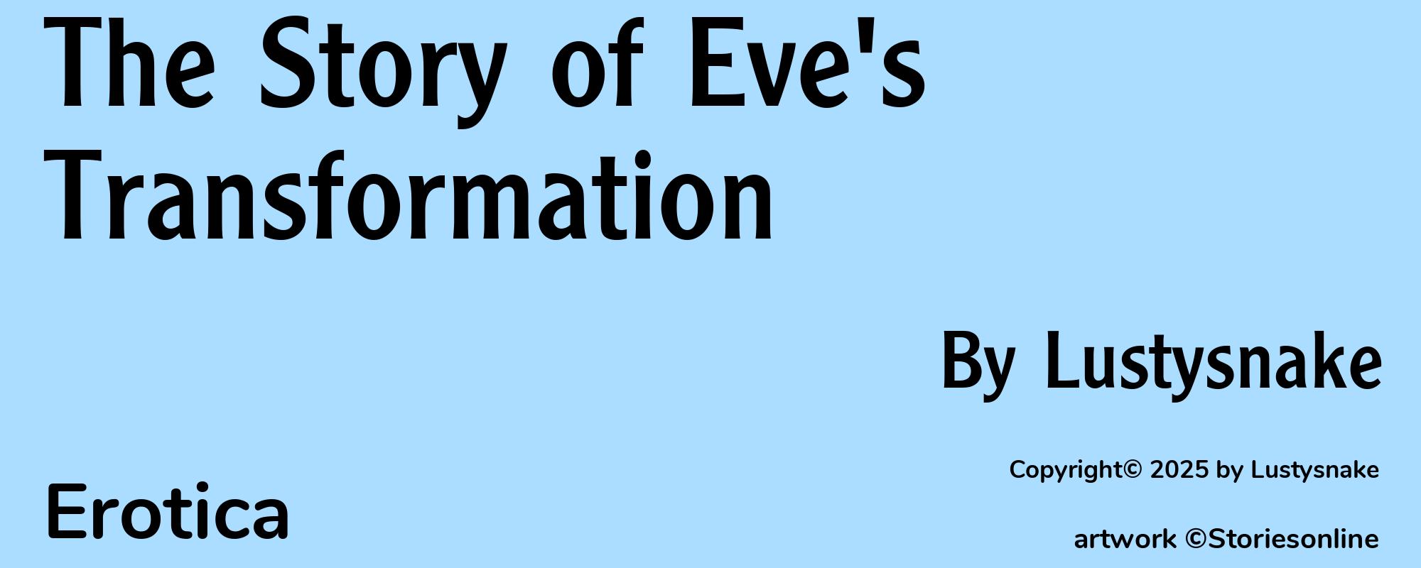 The Story of Eve's Transformation - Cover