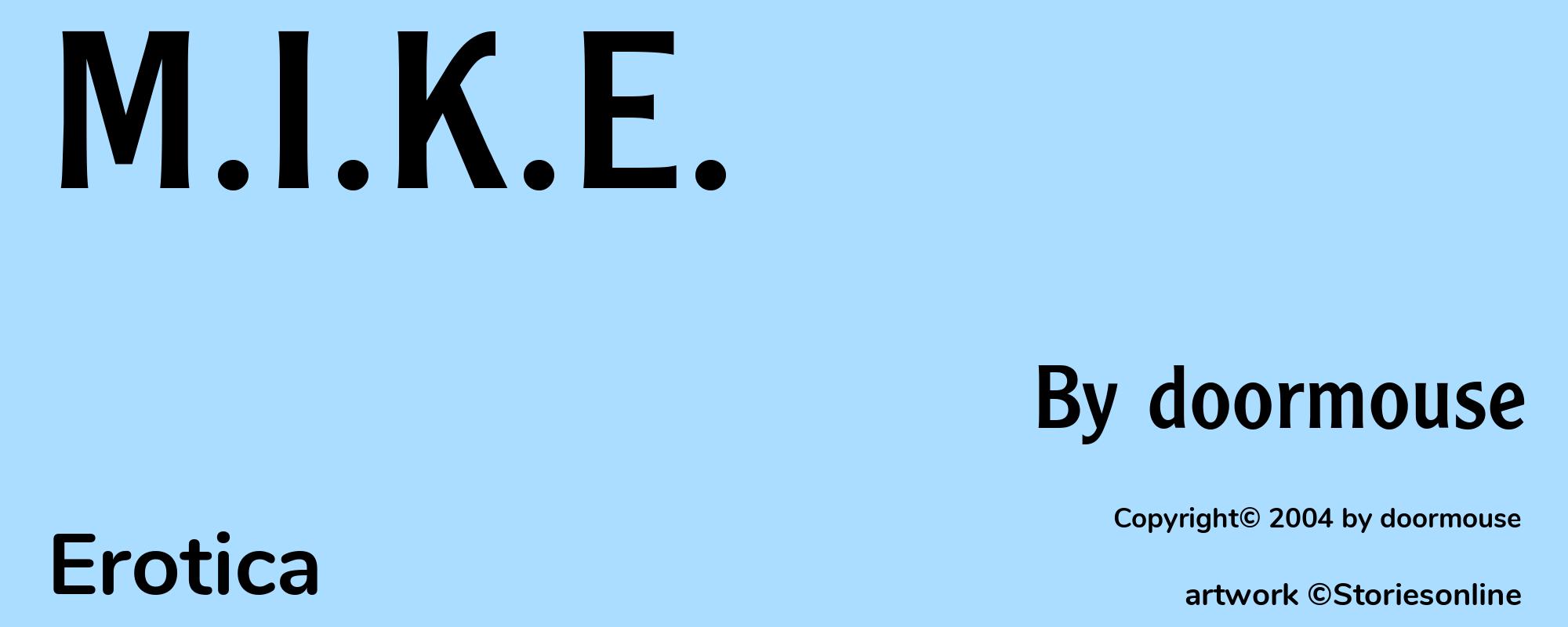 M.I.K.E. - Cover