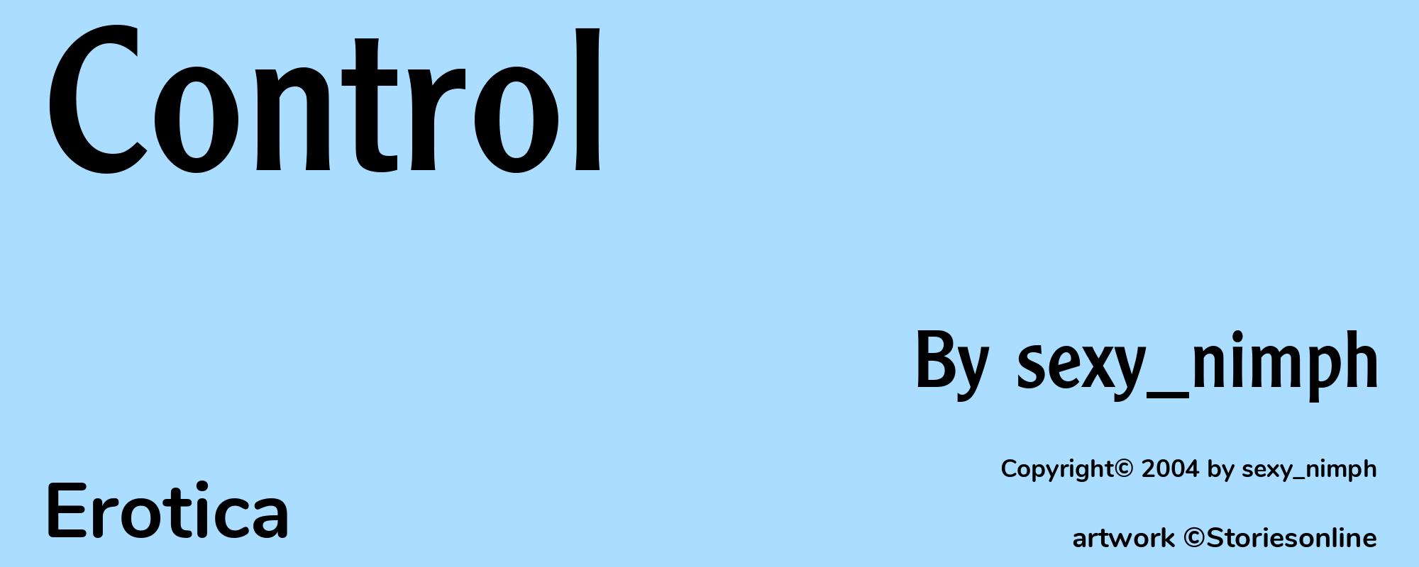 Control - Cover