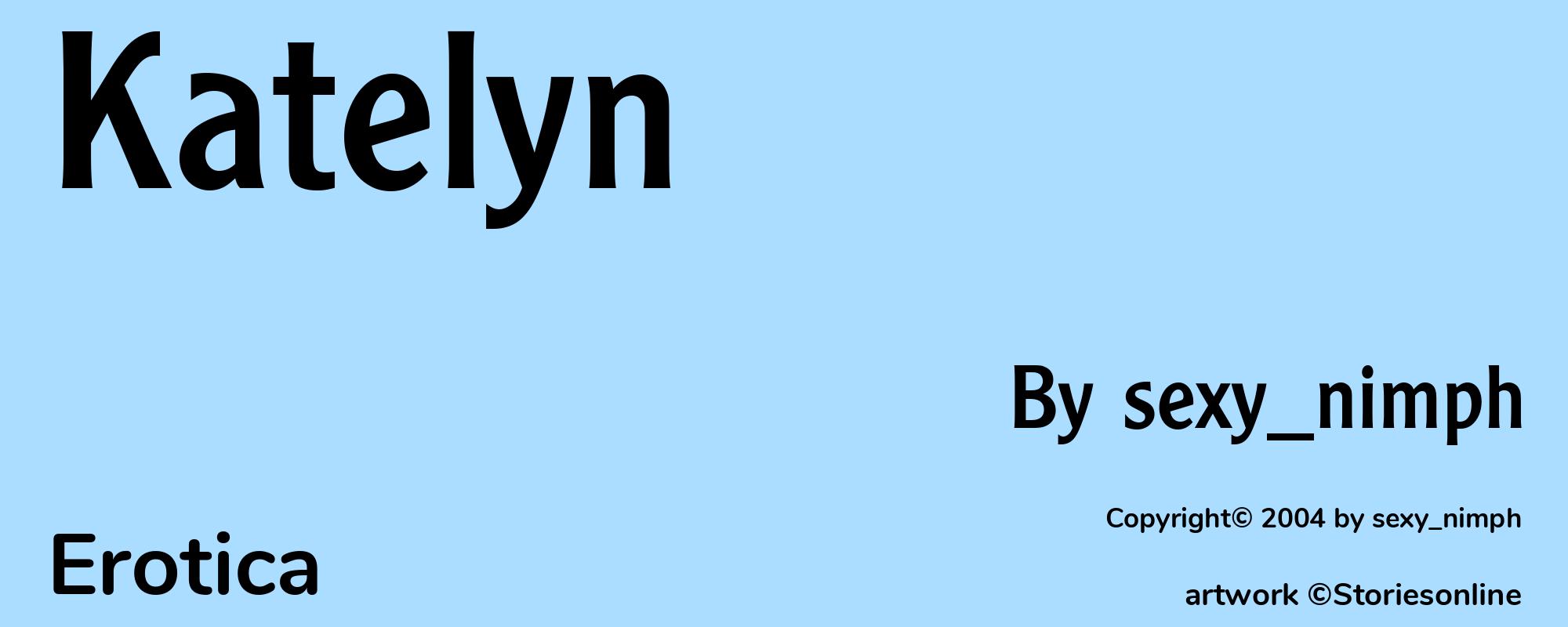 Katelyn - Cover