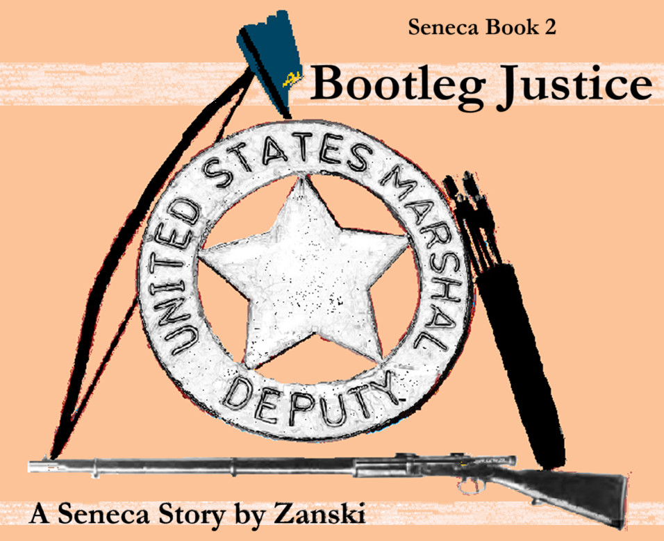 Seneca Book 2: Bootleg Justice - Cover