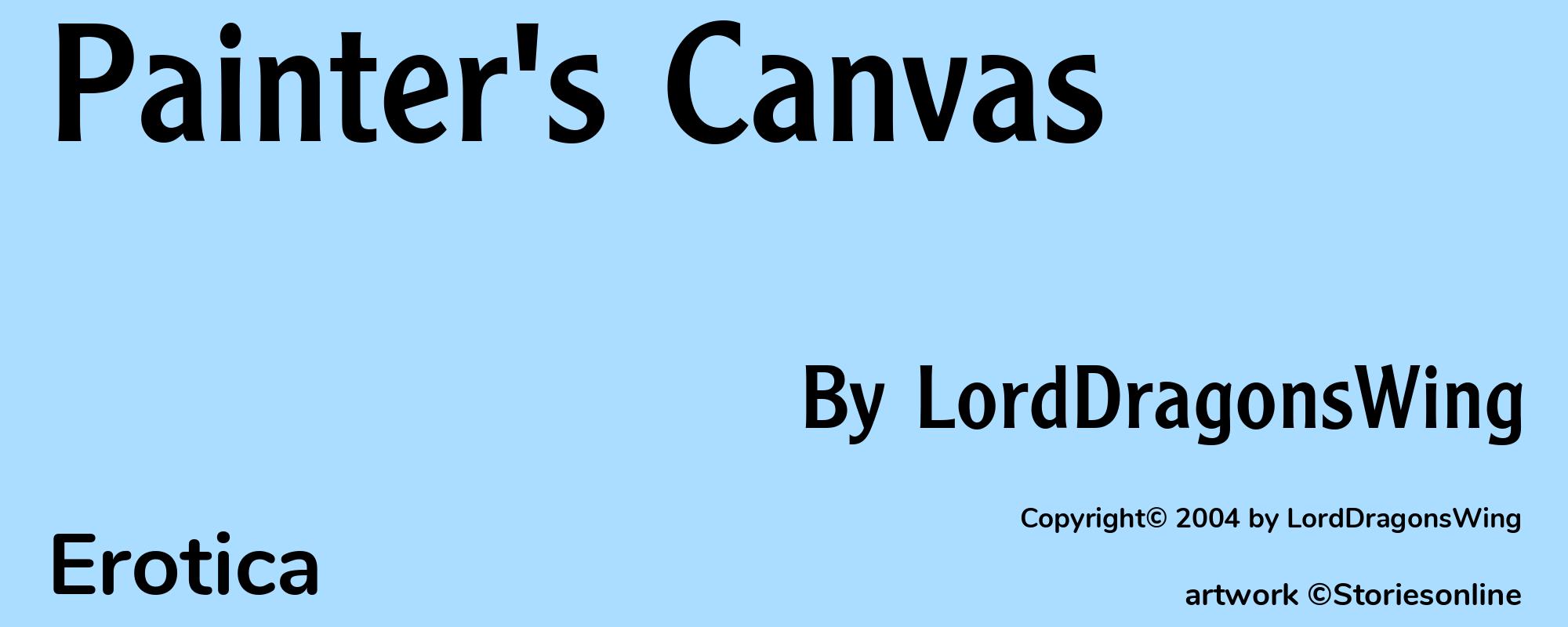 Painter's Canvas - Cover