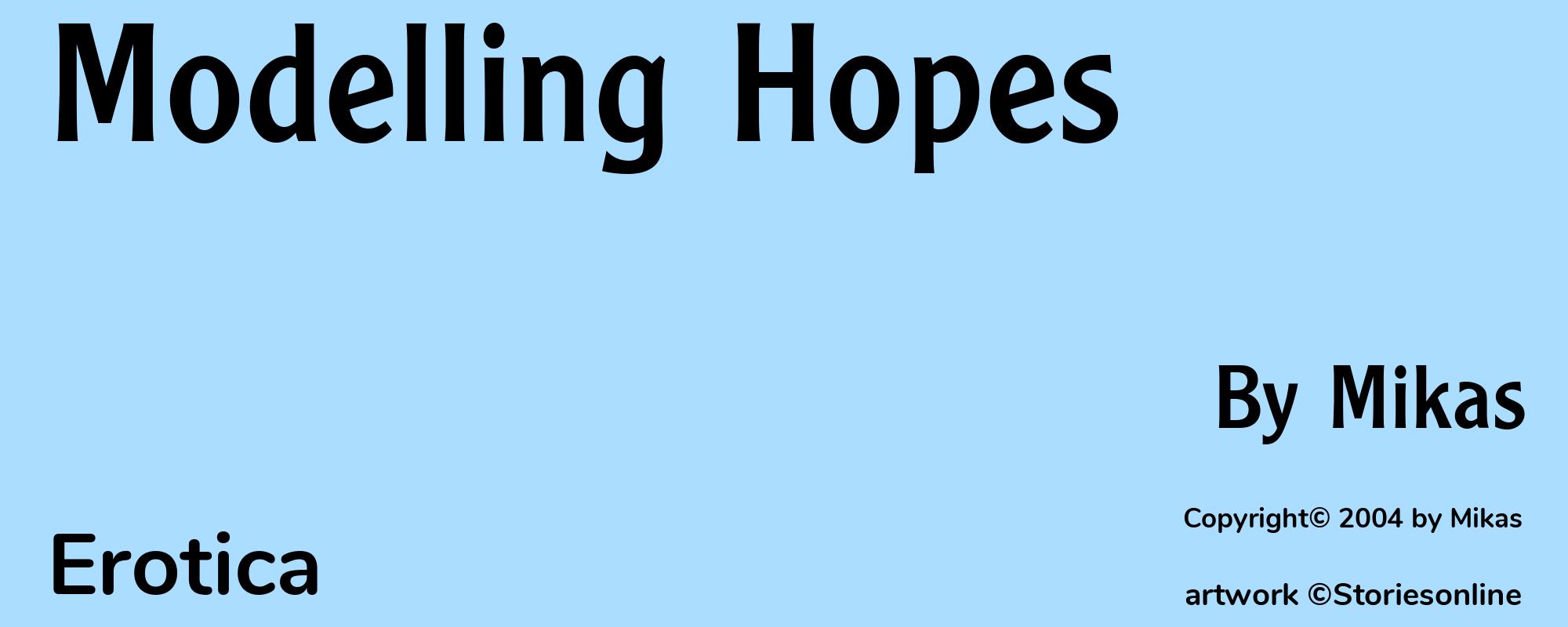 Modelling Hopes - Cover