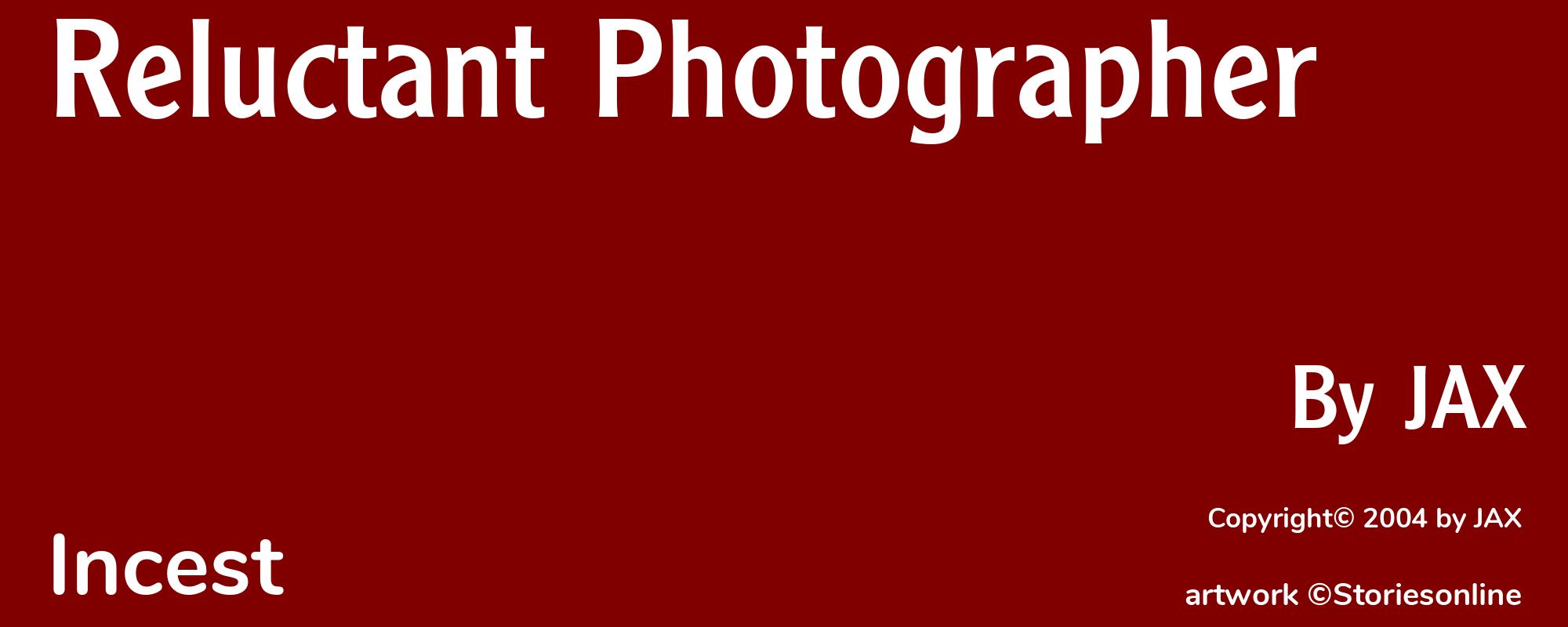 Reluctant Photographer - Cover