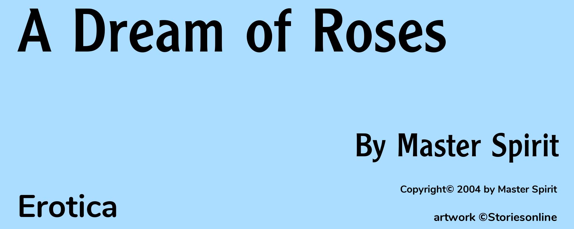 A Dream of Roses - Cover