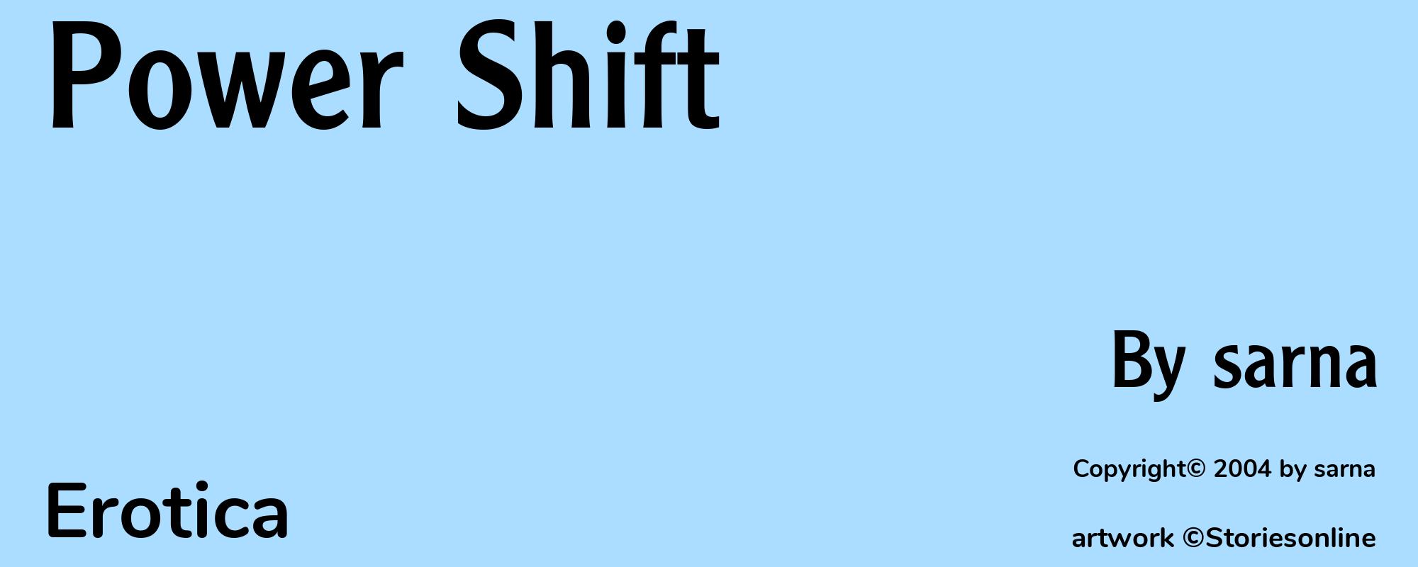 Power Shift - Cover