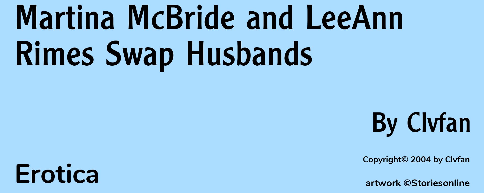Martina McBride and LeeAnn Rimes Swap Husbands - Cover