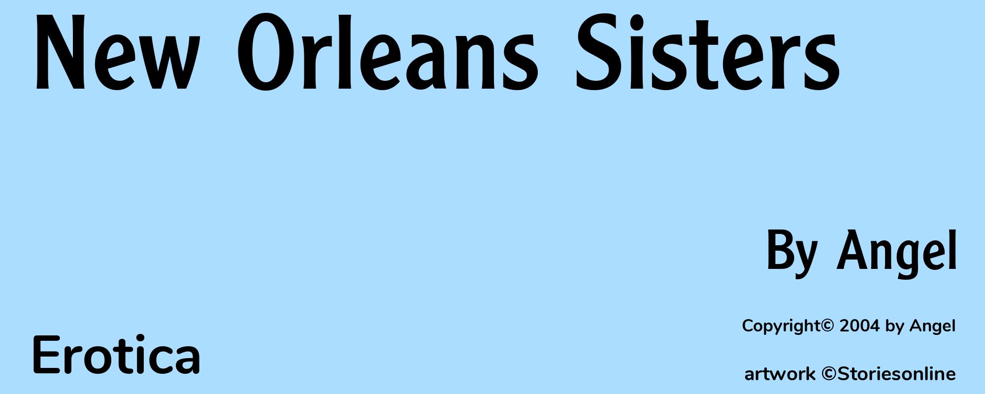 New Orleans Sisters - Cover