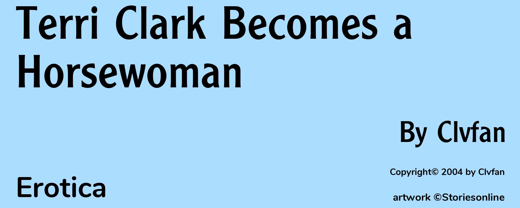 Terri Clark Becomes a Horsewoman - Cover