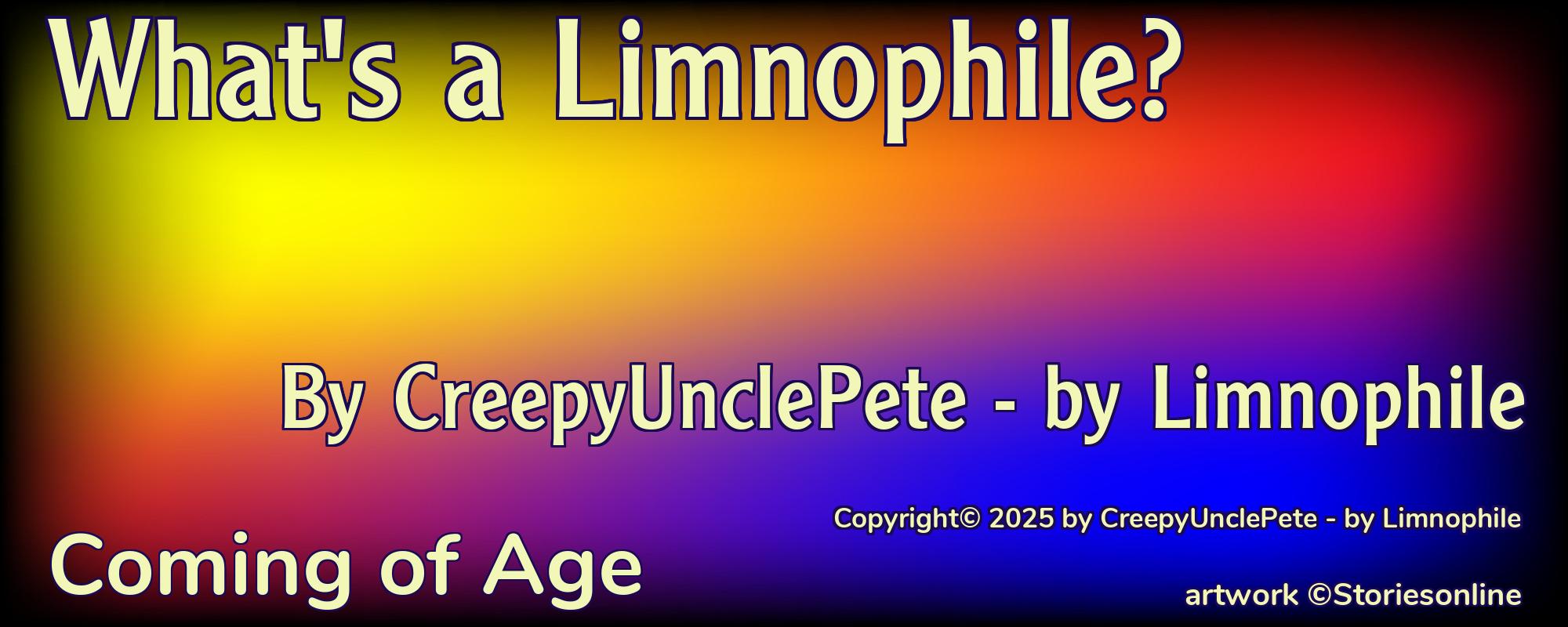 What's a Limnophile? - Cover