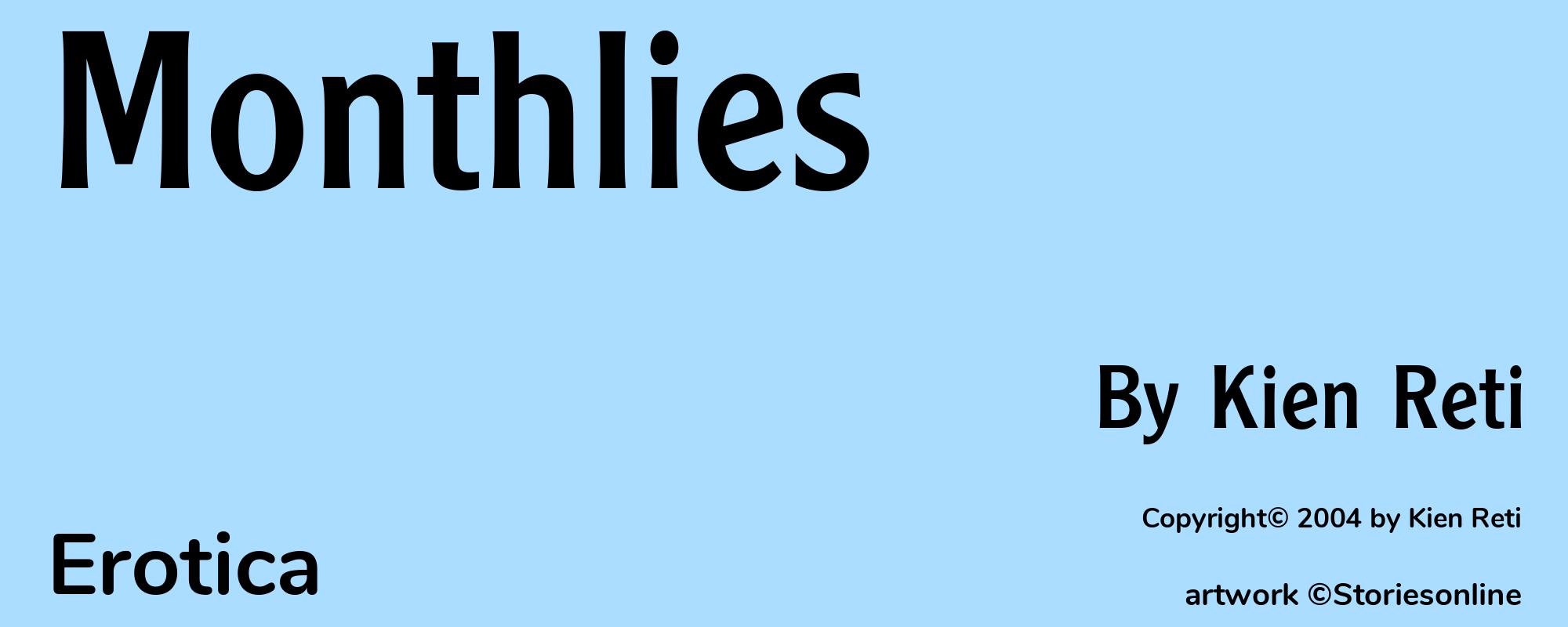 Monthlies - Cover
