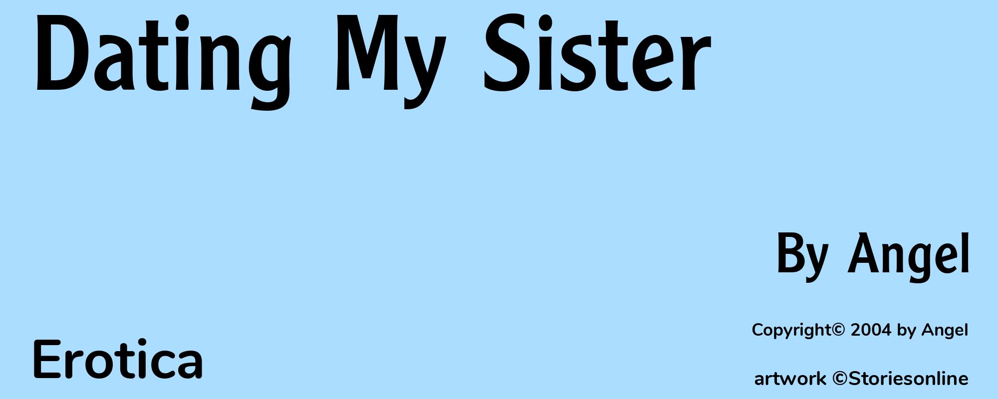 Dating My Sister - Cover