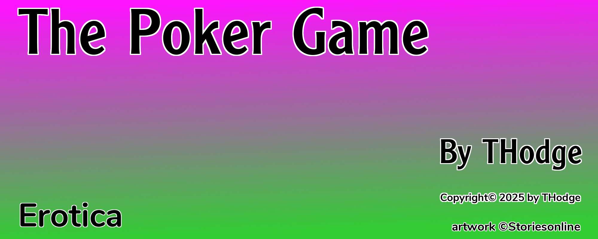 The Poker Game - Cover