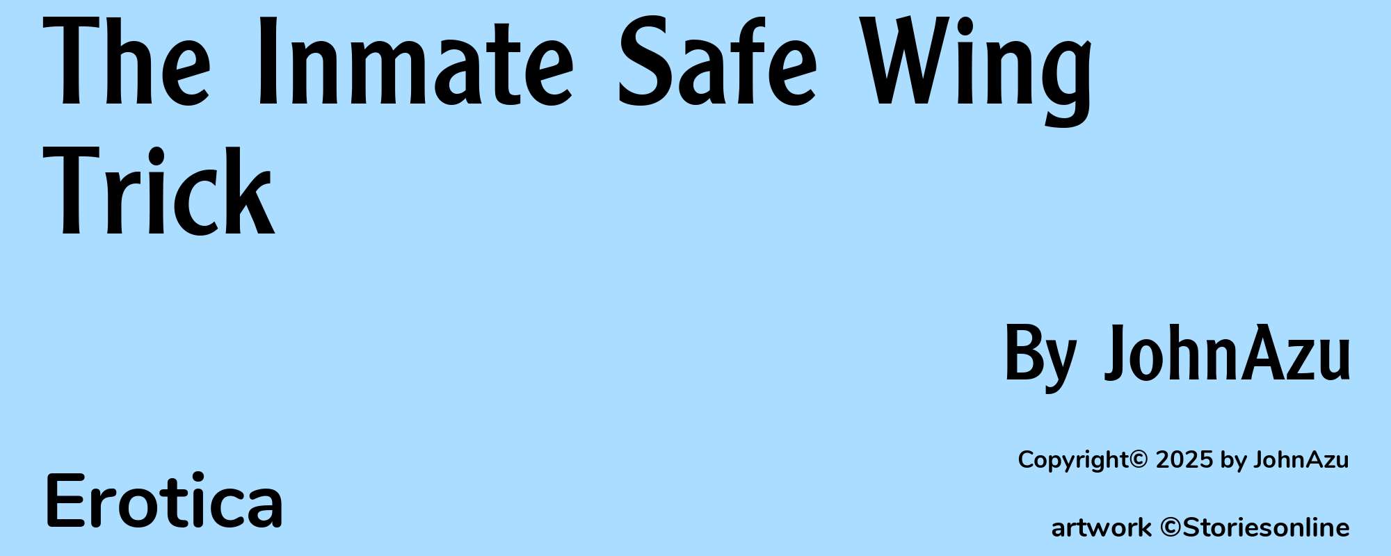 The Inmate Safe Wing Trick  - Cover