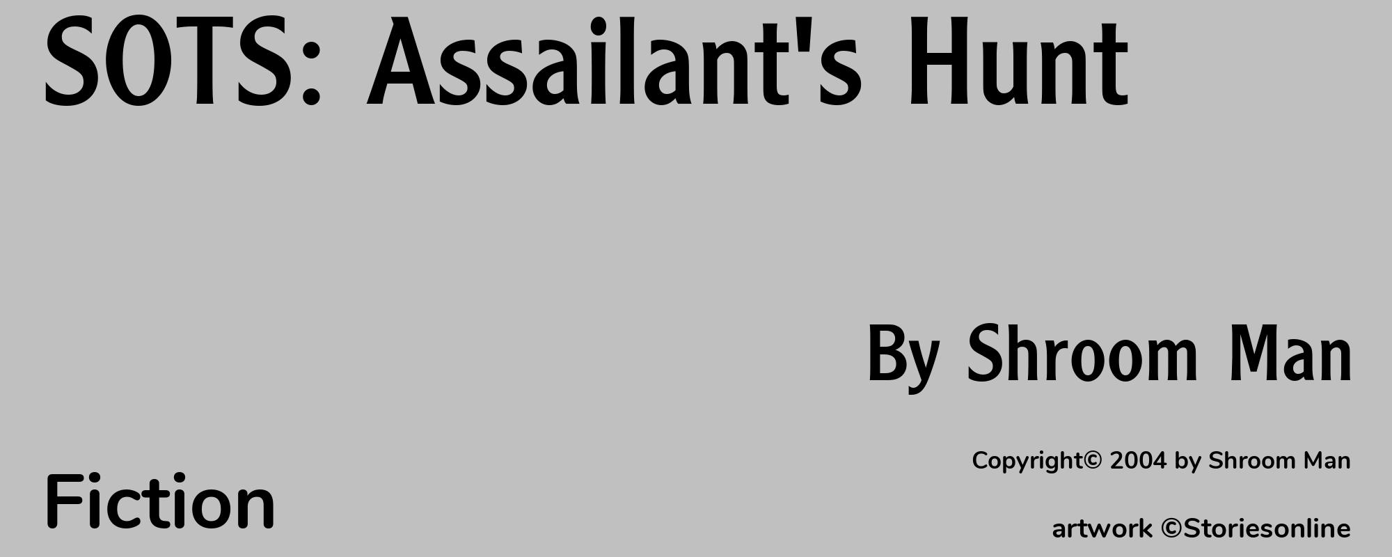 SOTS: Assailant's Hunt - Cover