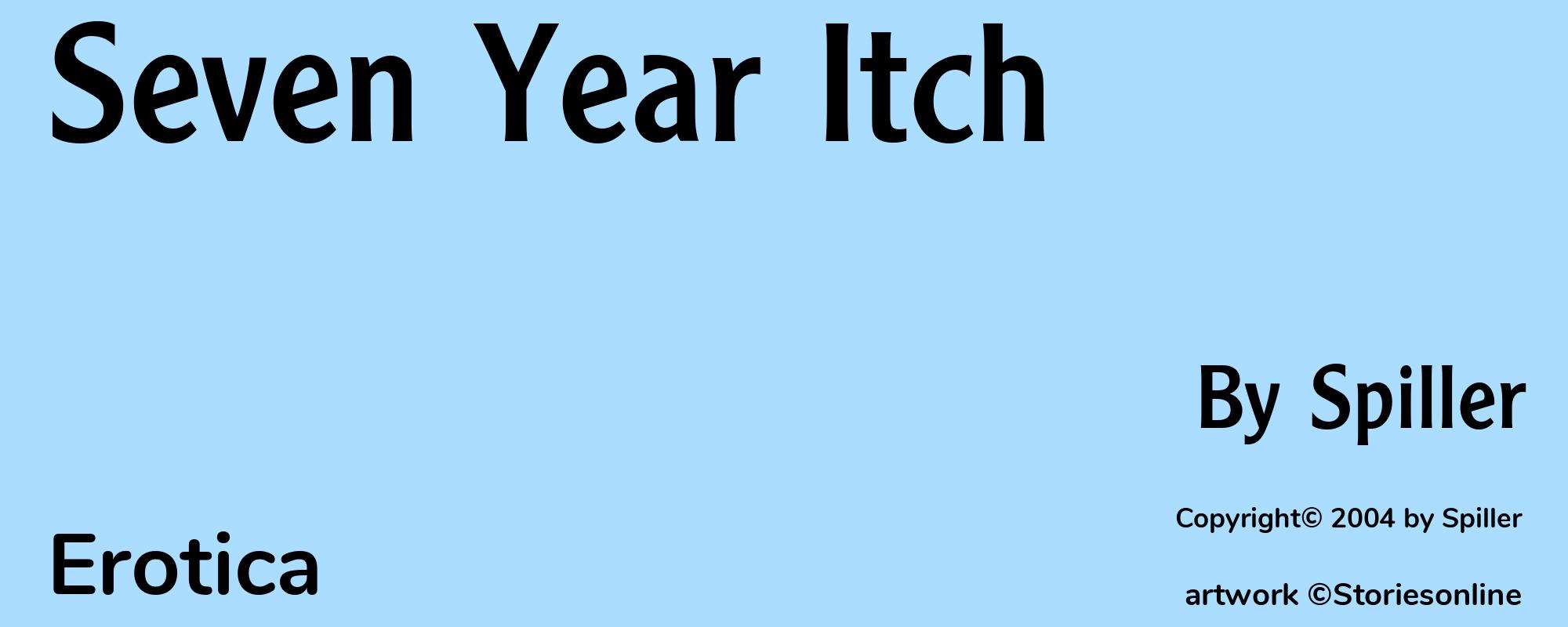 Seven Year Itch - Cover