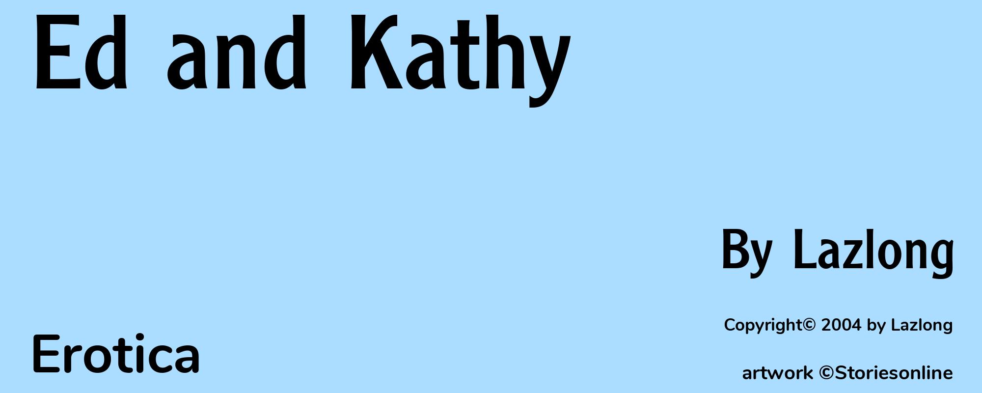 Ed and Kathy - Cover