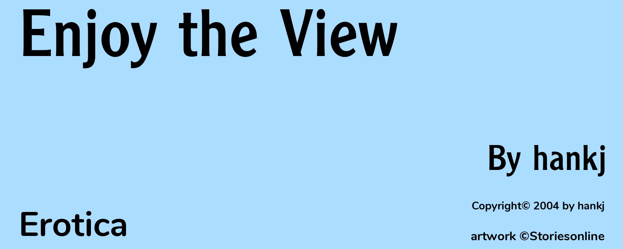 Enjoy the View - Cover