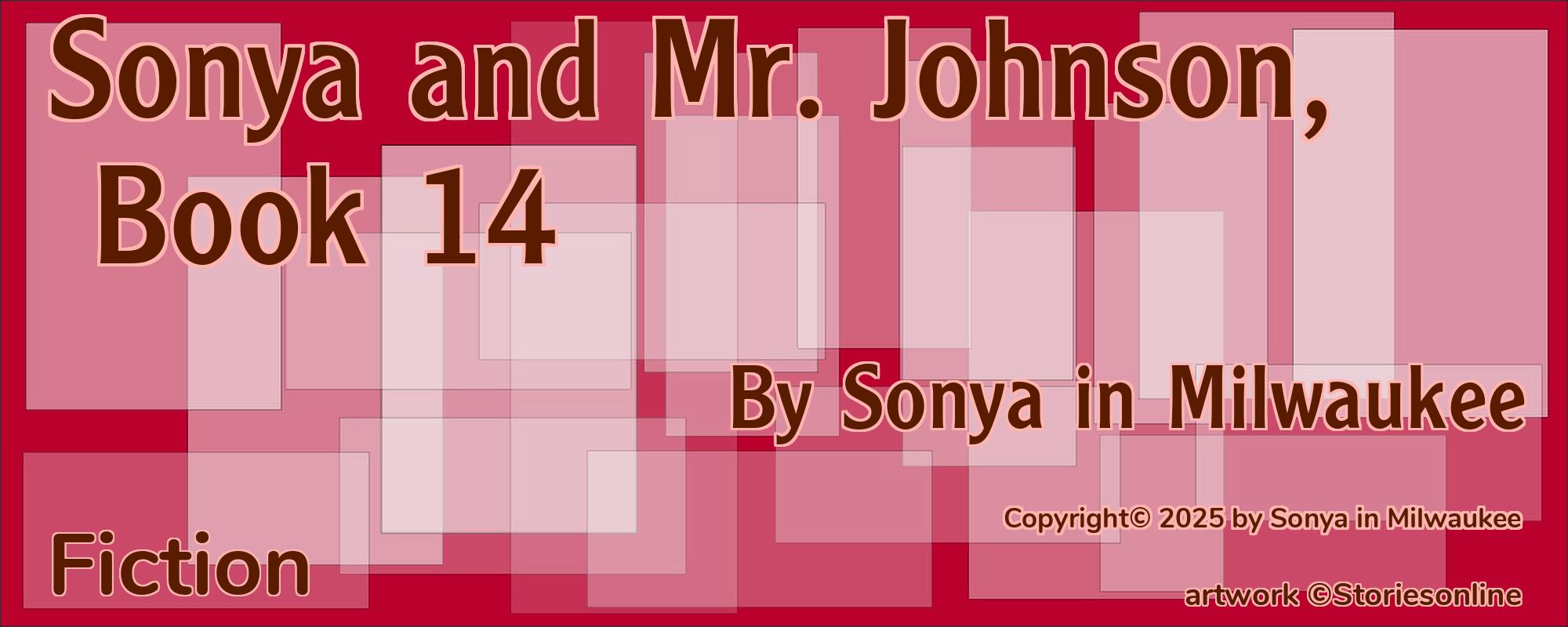 Sonya and Mr. Johnson, Book 14 - Cover