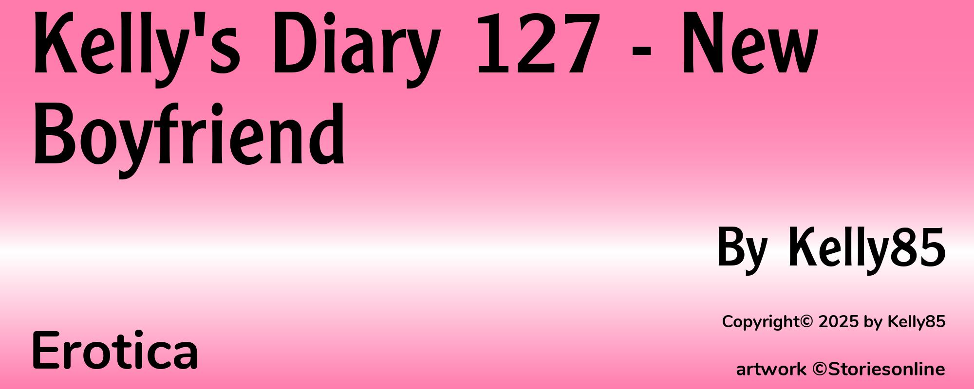 Kelly's Diary 127 - New Boyfriend - Cover