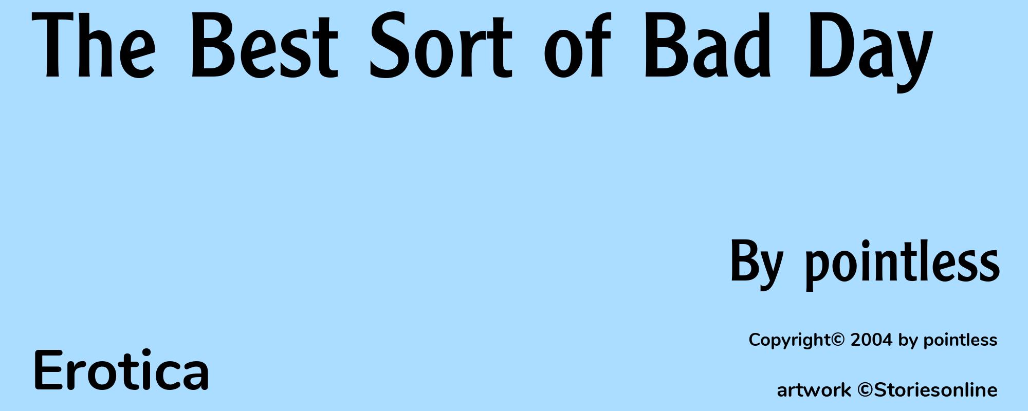 The Best Sort of Bad Day - Cover