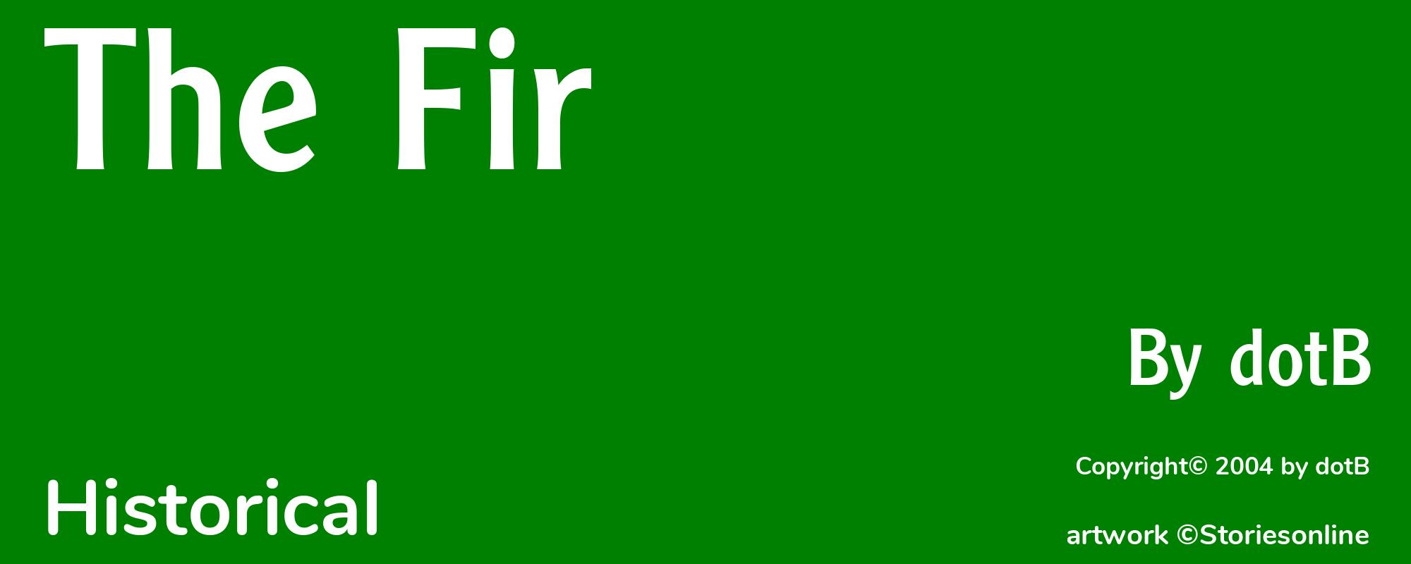 The Fir - Cover