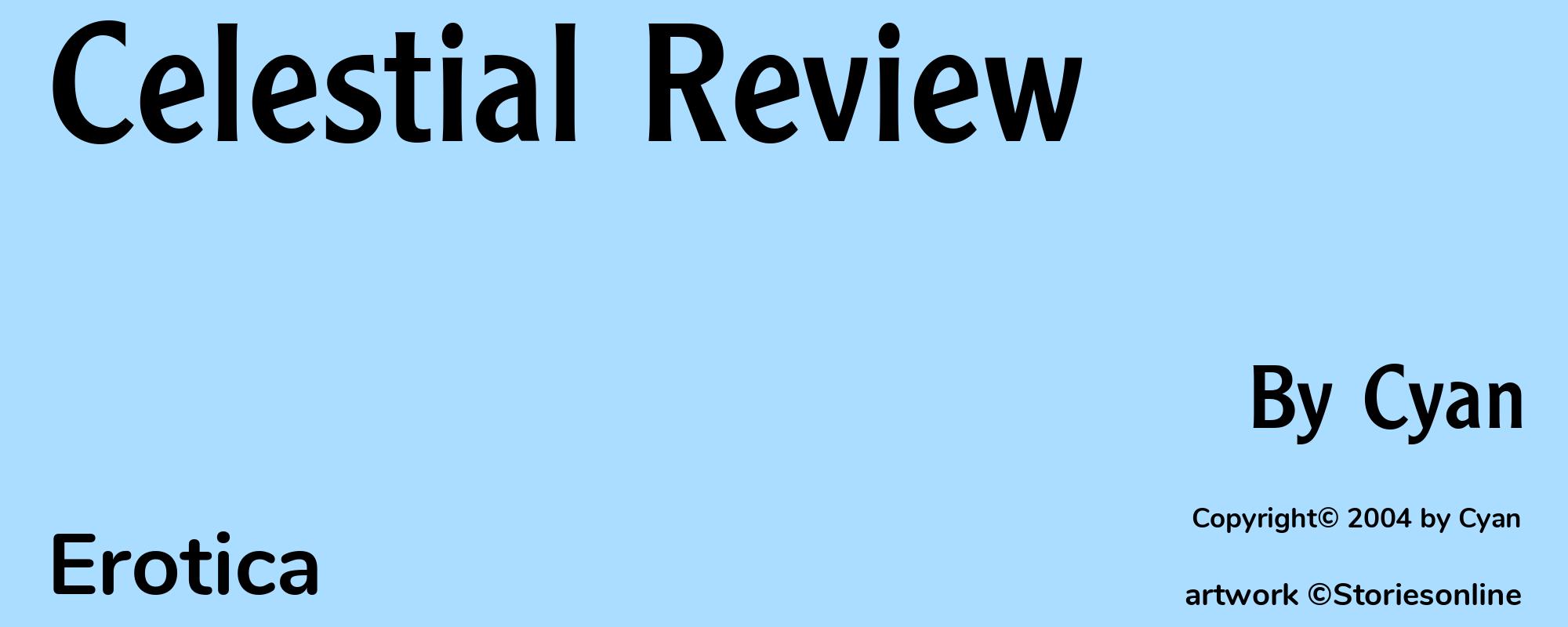 Celestial Review - Cover