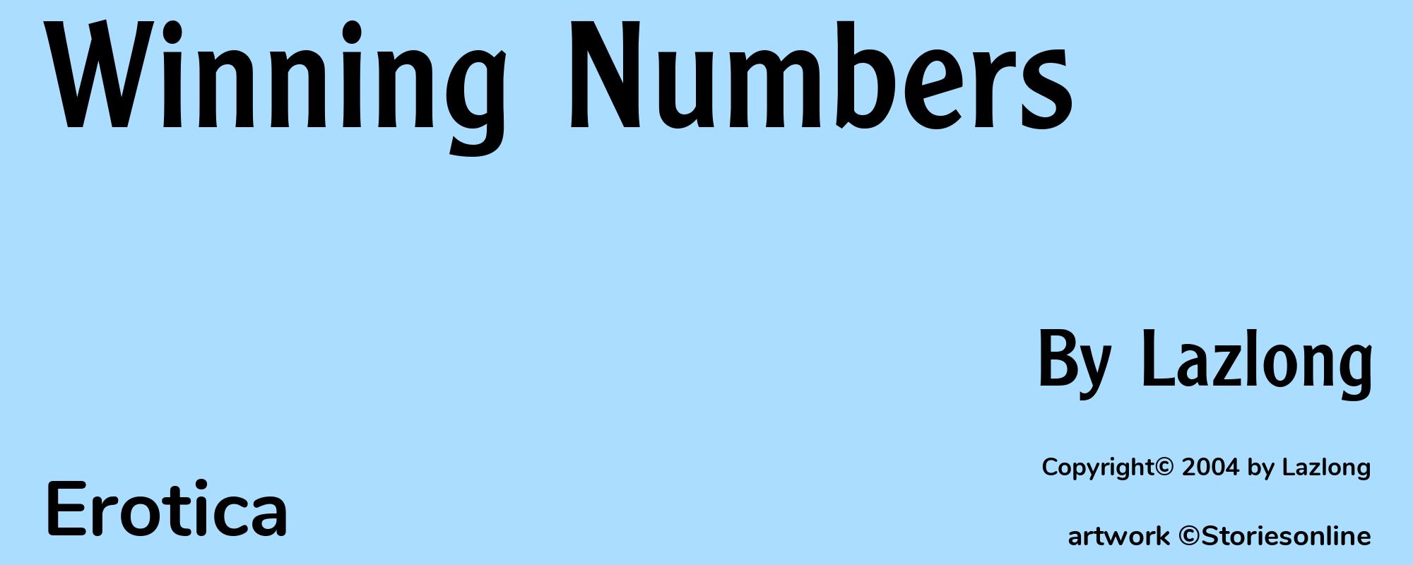 Winning Numbers - Cover