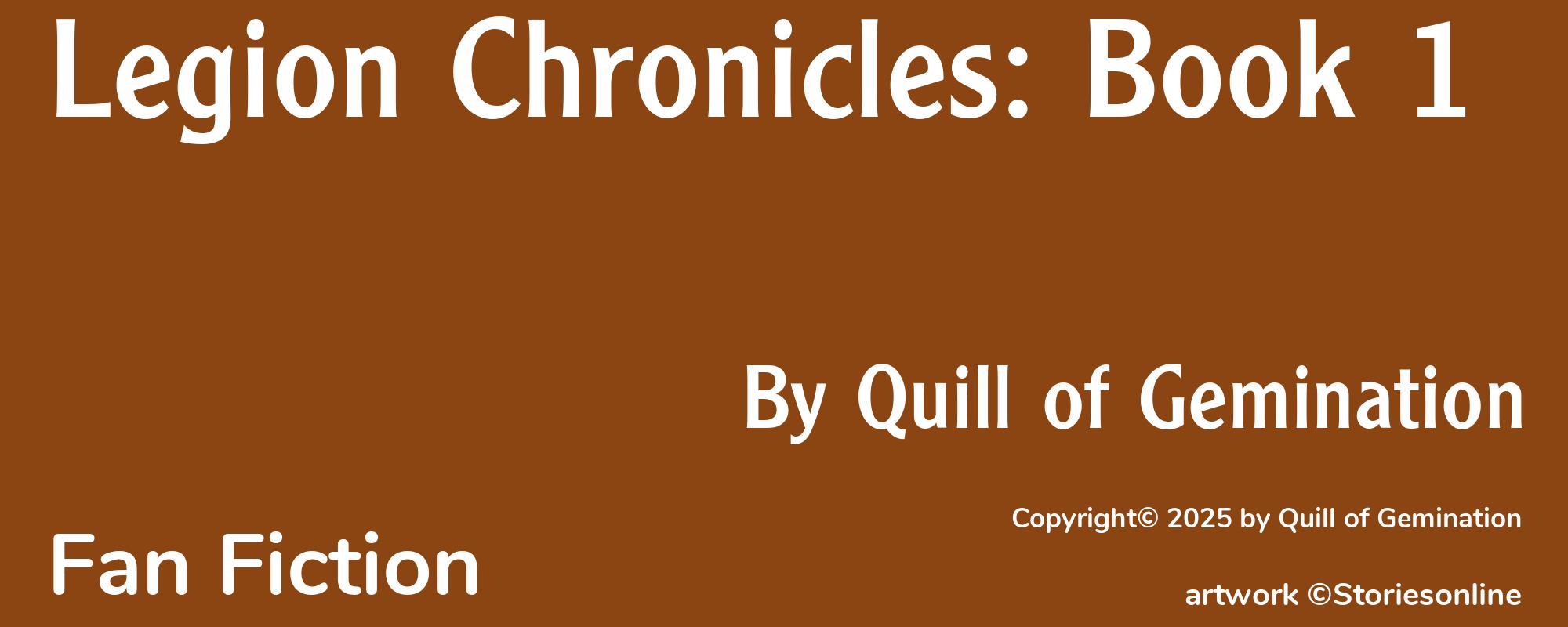 Legion Chronicles: Book 1 - Cover