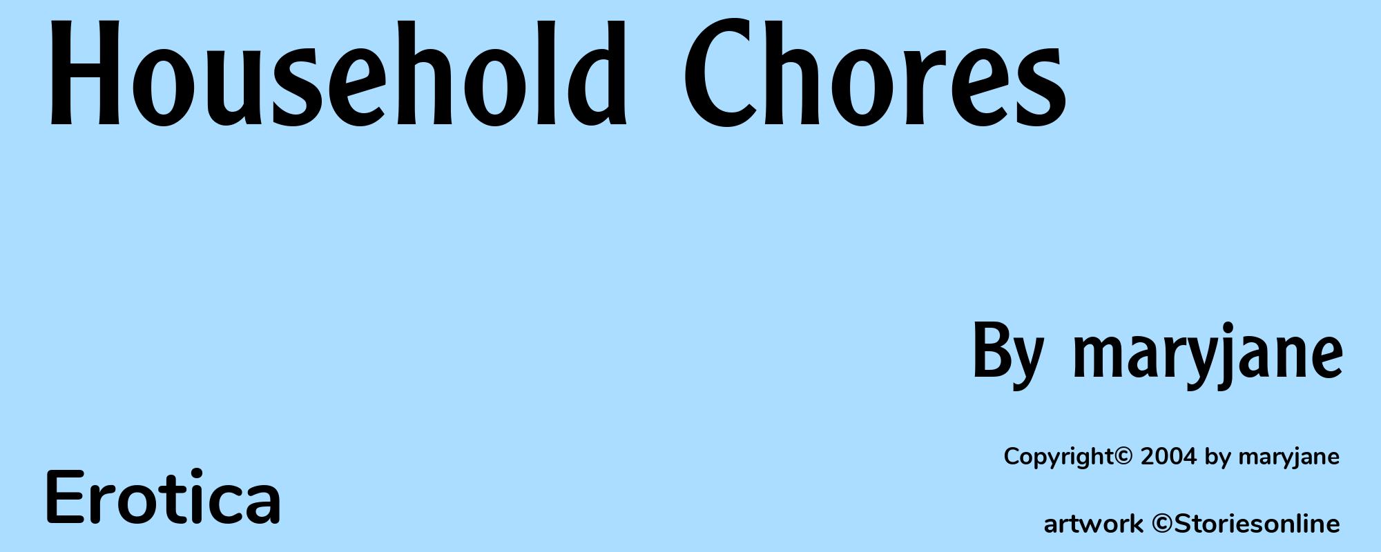 Household Chores - Cover