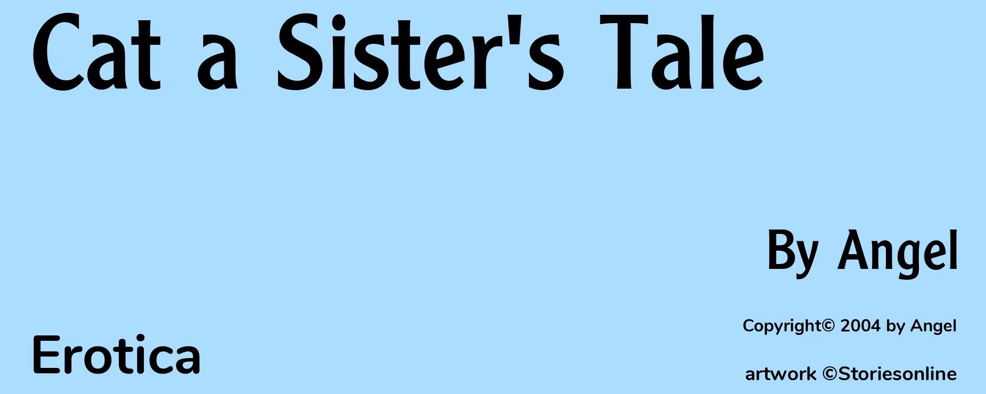 Cat a Sister's Tale - Cover