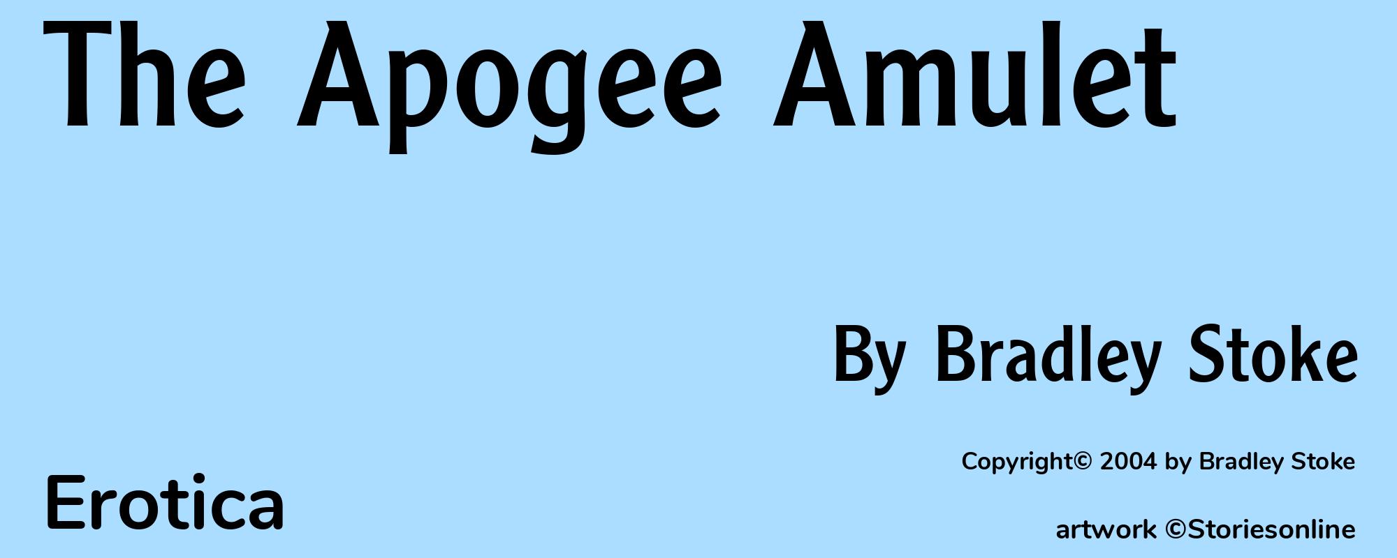The Apogee Amulet - Cover