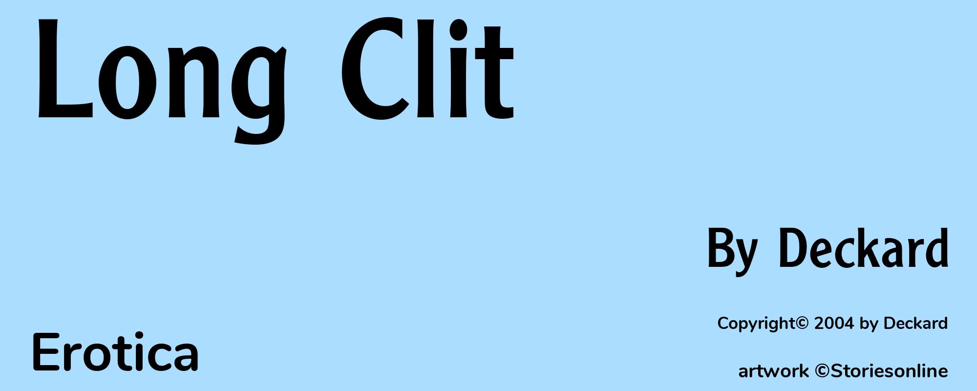 Long Clit - Cover