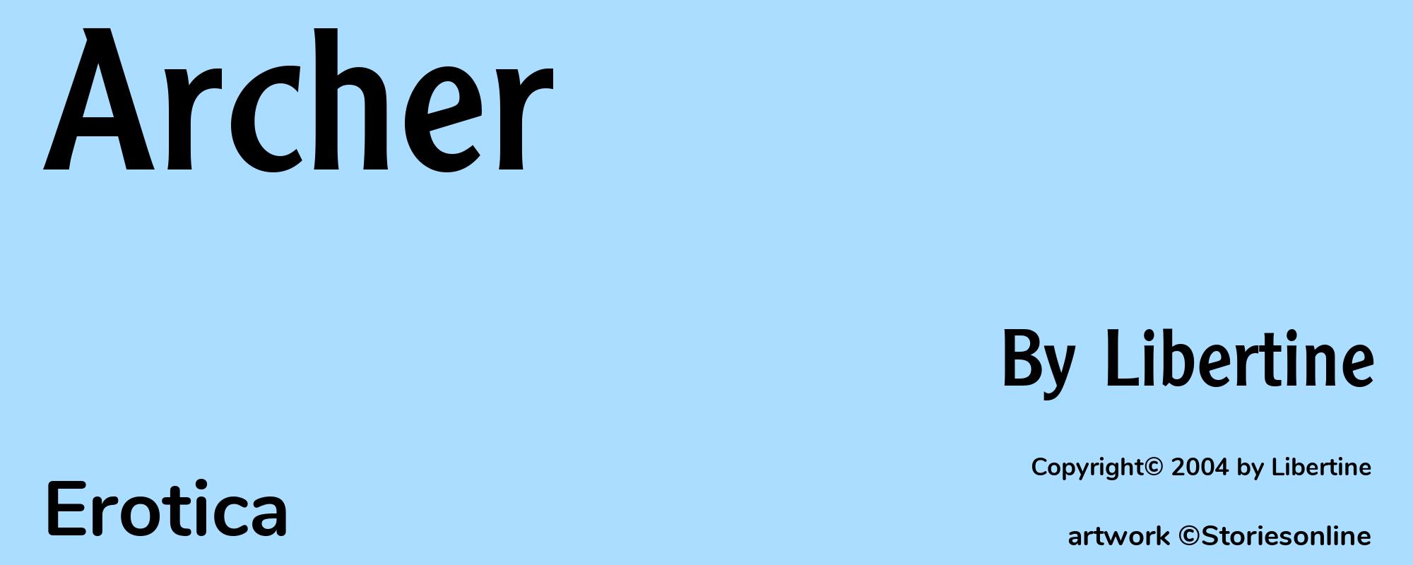 Archer - Cover